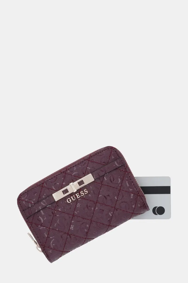 portafoglio IDRA donna colore granata SWGG81 57140 miniatura 4