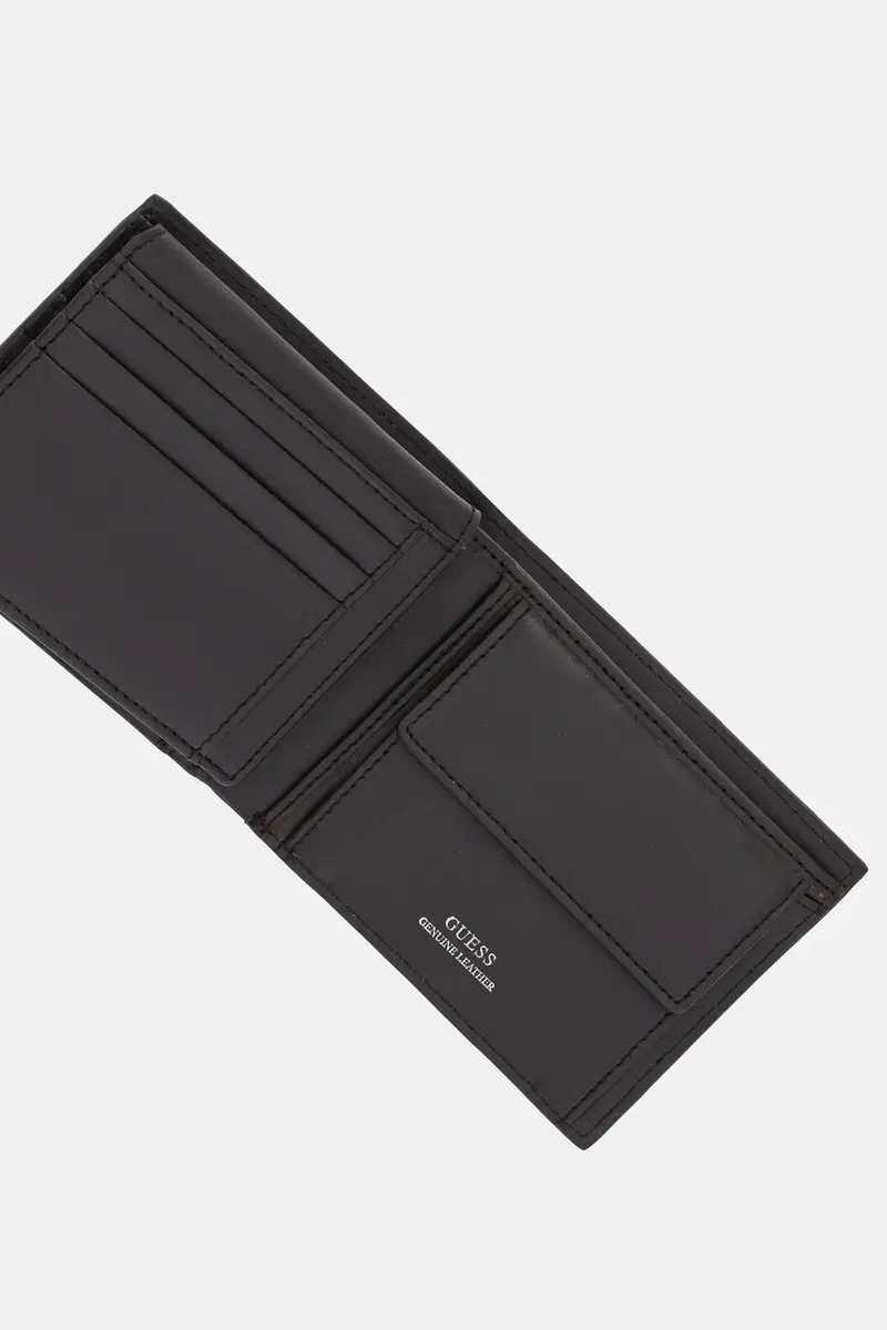 portafoglio in pelle BARCELLONA uomo colore nero SMBAGR LEA24 Marrone miniatura 4