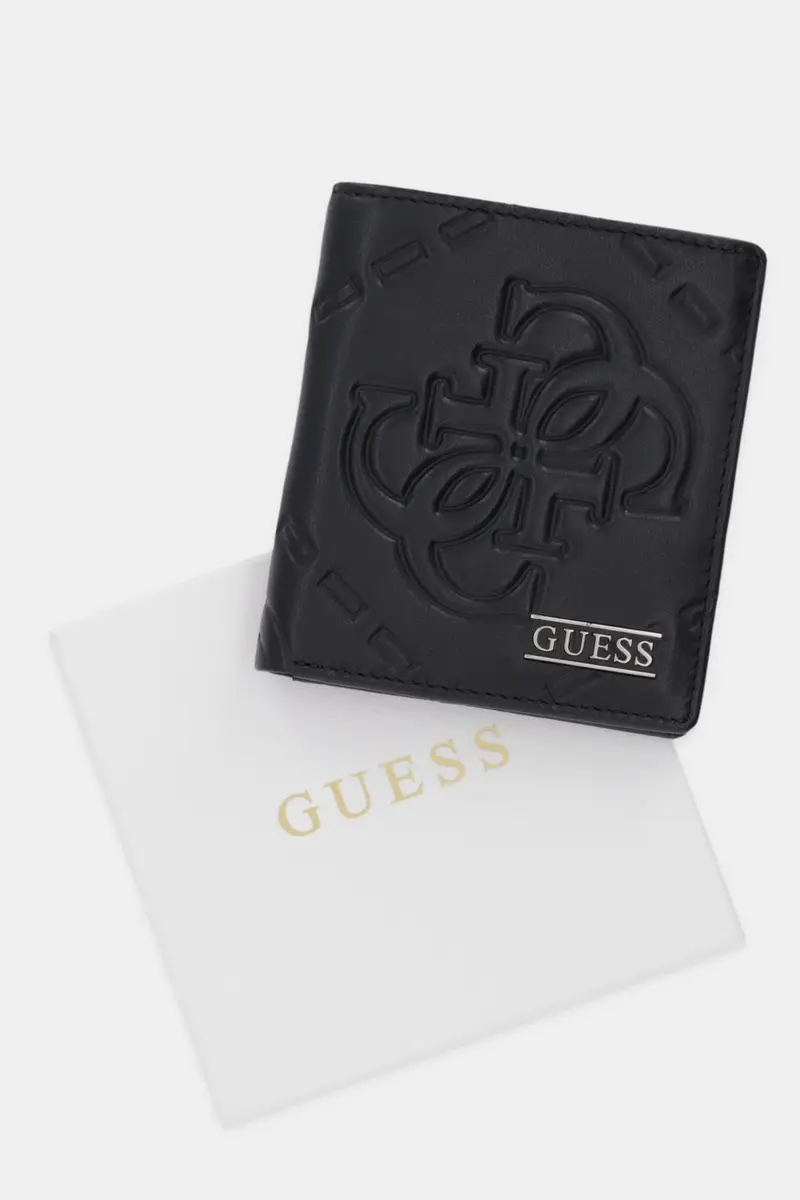 portafoglio in pelle BOSTON uomo colore nero SMBOMG LEA18 miniatura 5