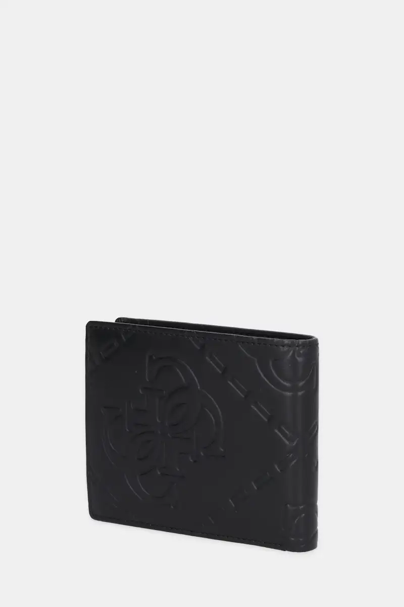 portafoglio in pelle BOSTON uomo colore nero SMBOMG LEA20 miniatura 2