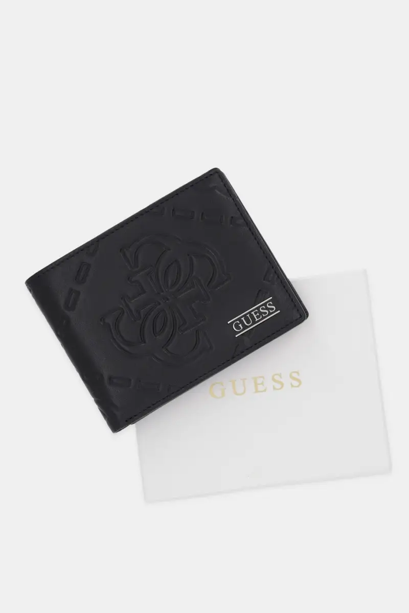 portafoglio in pelle BOSTON uomo colore nero SMBOMG LEA20 miniatura 5