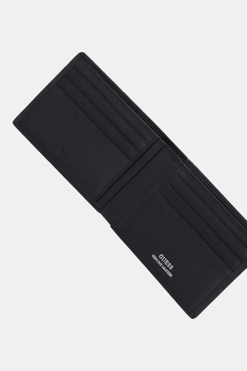 portafoglio in pelle BOSTON uomo colore nero SMNEBR LEA27 miniatura 3