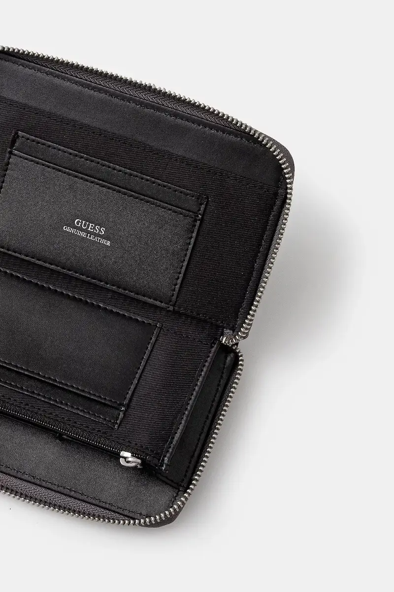 portafoglio in pelle LYON uomo colore grigio SMLYLL LEA28 miniatura 3