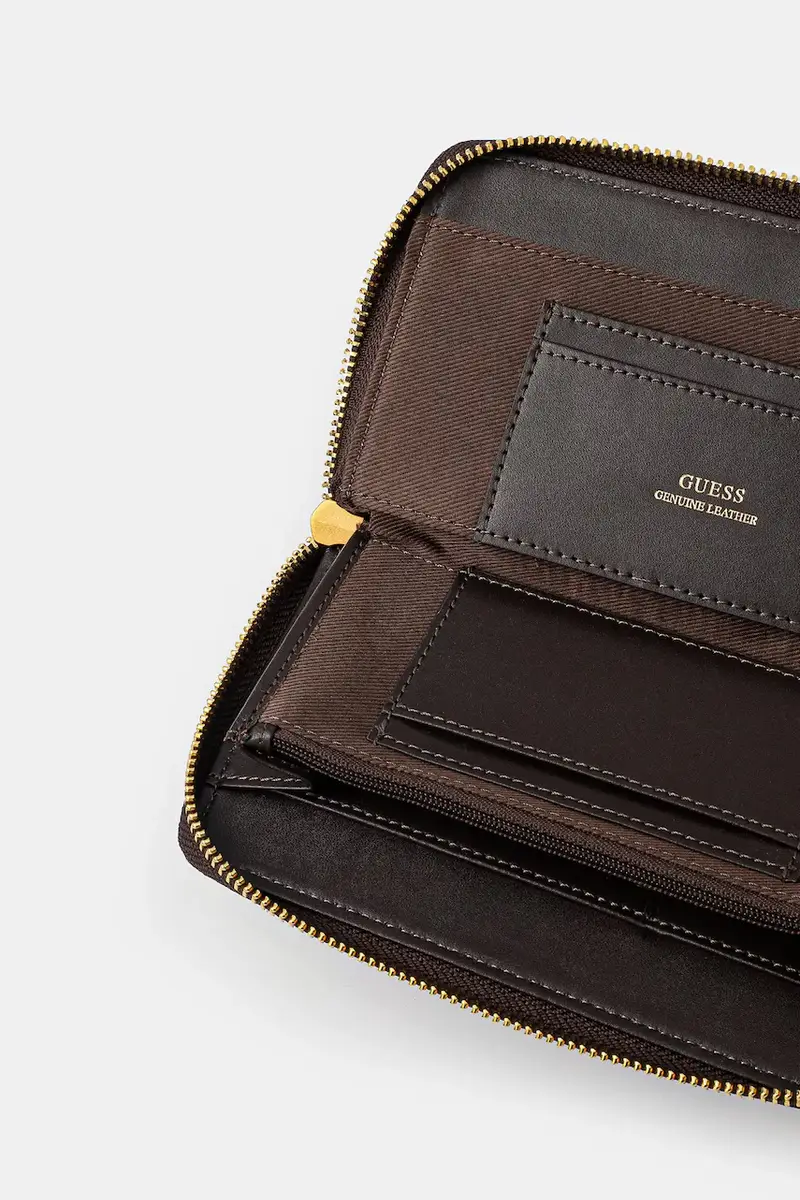 portafoglio in pelle LYON uomo colore marrone SMLYLL LEA28 miniatura 3