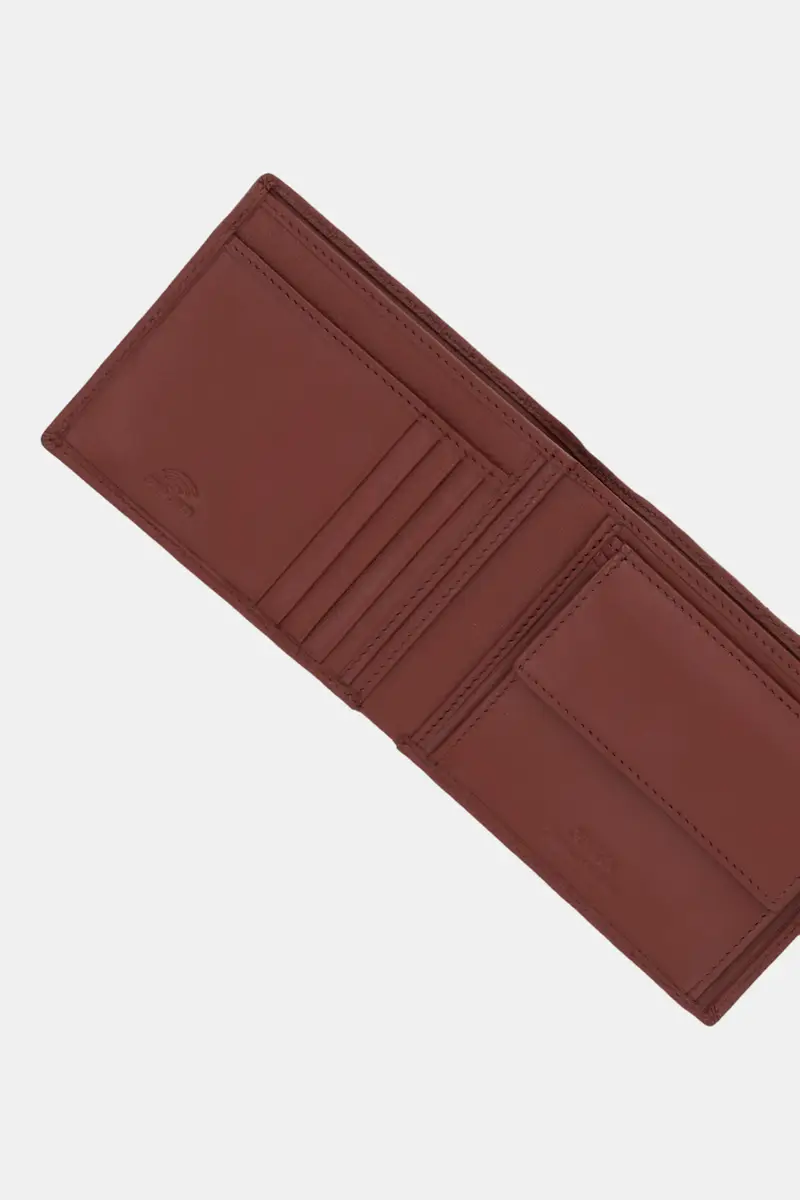 portafoglio in pelle MADRID uomo colore nero SMMADL LEA20 Rosso miniatura 3