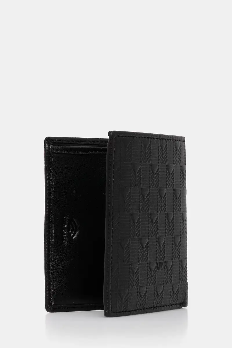 portafoglio in pelle MADRID uomo colore nero SMMADL LEA22 miniatura 2