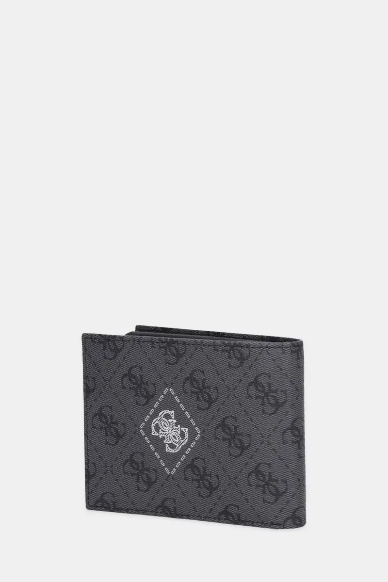 portafoglio in pelle MILANO uomo colore grigio SMMACT LEA24 miniatura 2