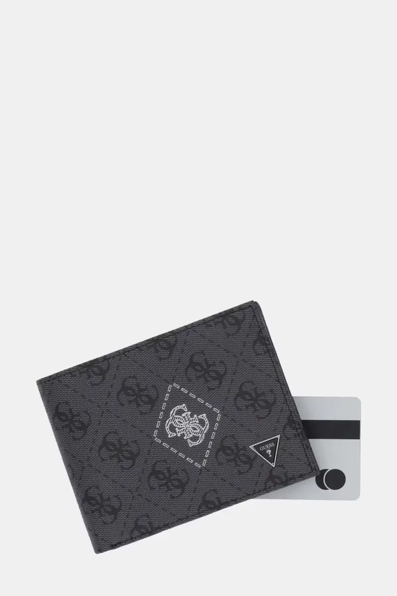 portafoglio in pelle MILANO uomo colore grigio SMMACT LEA24 miniatura 4