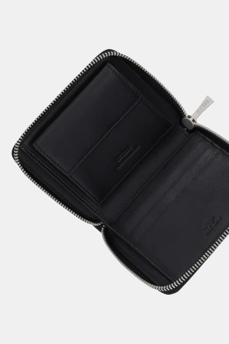 portafoglio in pelle MILANO uomo colore nero SMMASL LEA02 miniatura 3