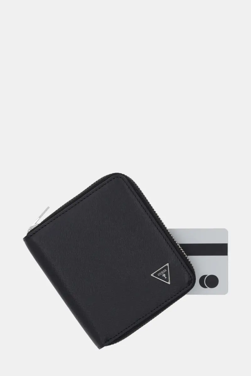 portafoglio in pelle MILANO uomo colore nero SMMASL LEA02 miniatura 4