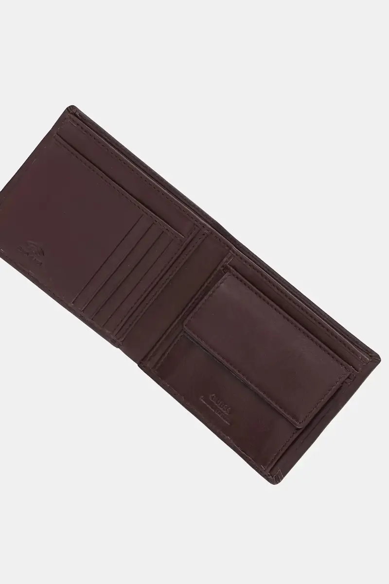 portafoglio in pelle NEW BOSTON colore marrone SMNEBR LEA20 miniatura 4