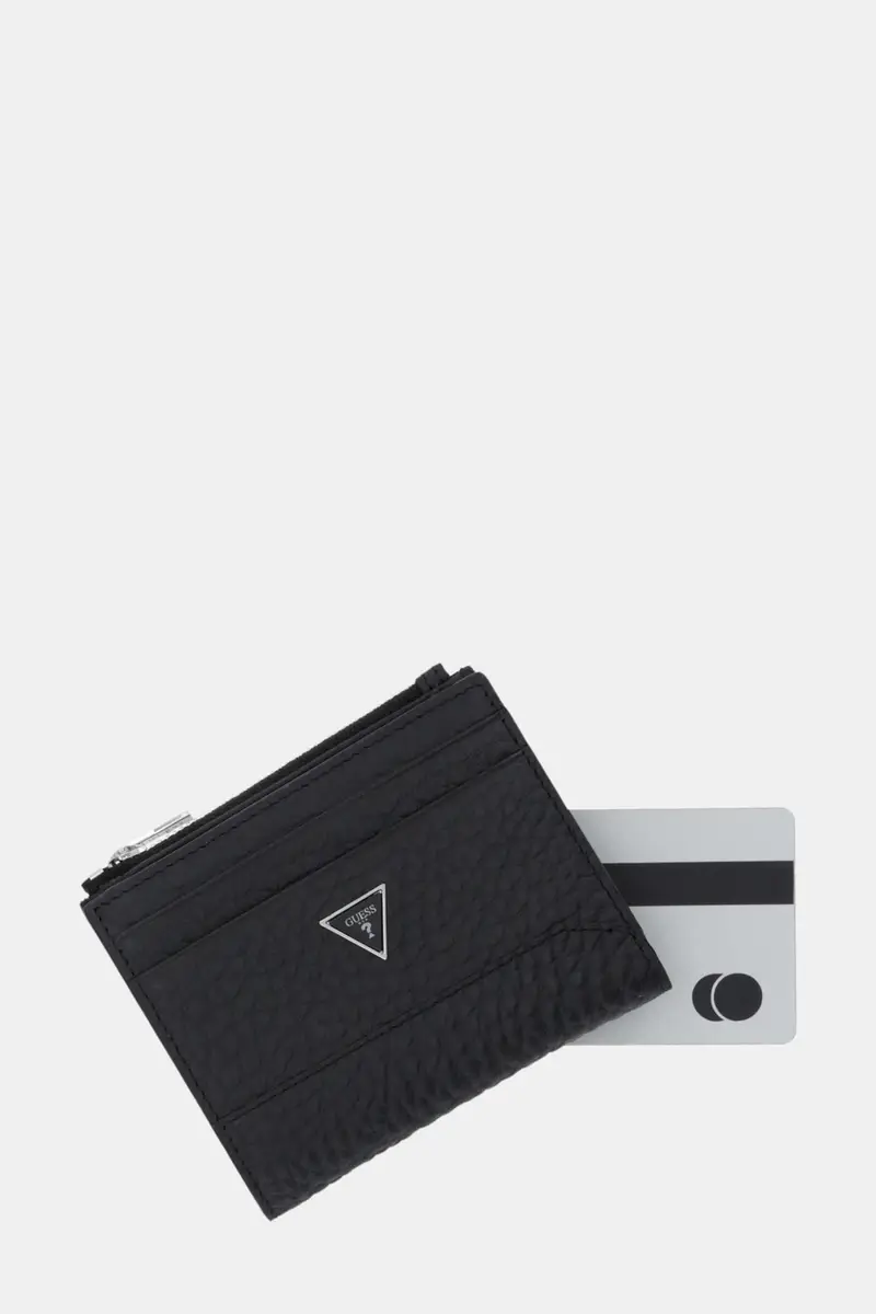 portafoglio in pelle TORINO uomo colore nero SMBAGR LEA03 miniatura 4