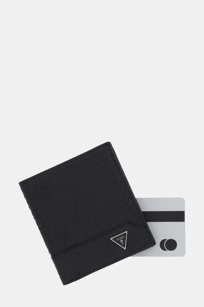 portafoglio in pelle TORINO uomo colore nero SMBAGR LEA18 miniatura 4