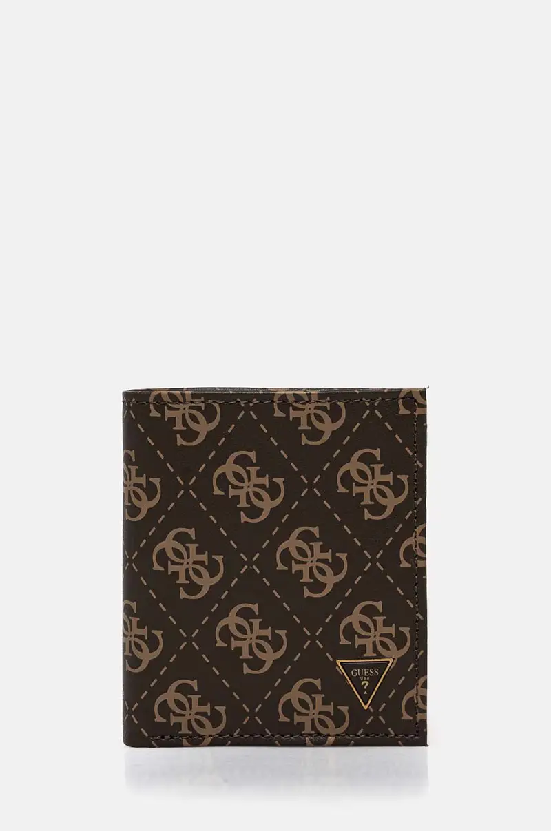 portafoglio in pelle uomo colore marrone