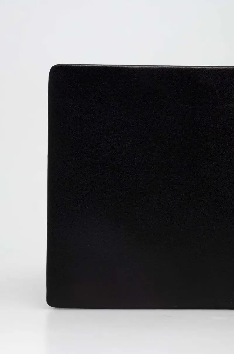 portafoglio in pelle uomo colore nero miniatura 3