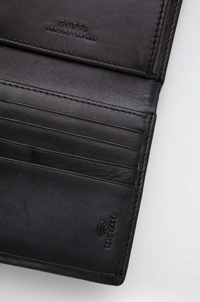 portafoglio in pelle uomo colore nero miniatura 4