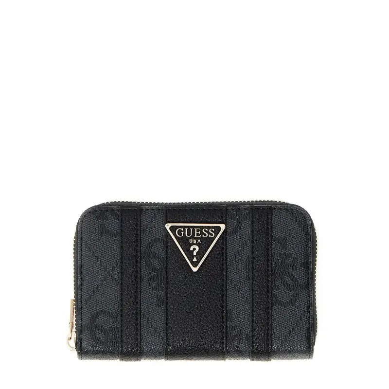 Portafoglio medio con zip donna Guess Laurel II around