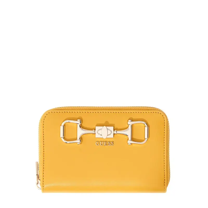 Portafoglio medio zip per donna Guess Janie SLG Medium