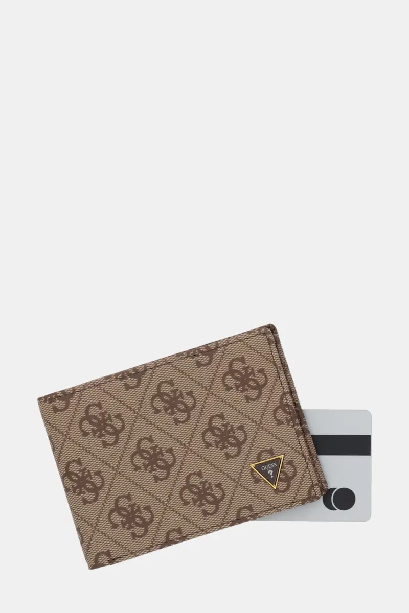 portafoglio MILANO uomo colore beige SMMALL LEA27 miniatura 4