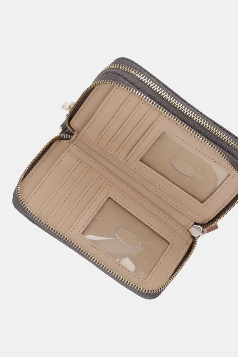 portafoglio NADIRA donna colore grigio SWQG84 24164 miniatura 3