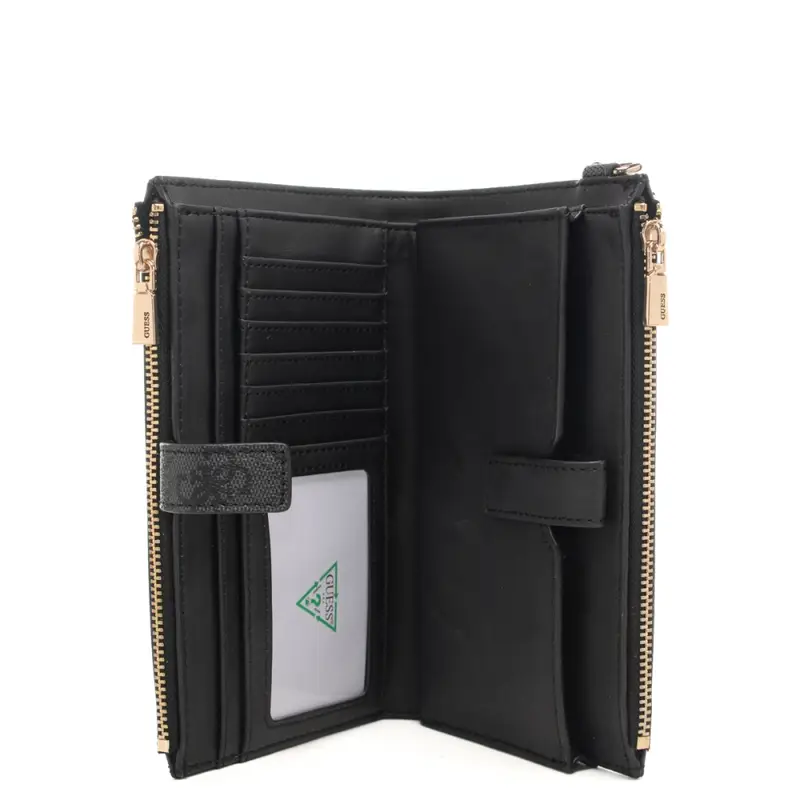 portafoglio organizer da donna con stampa pattern logo 4g coal logo miniatura 3