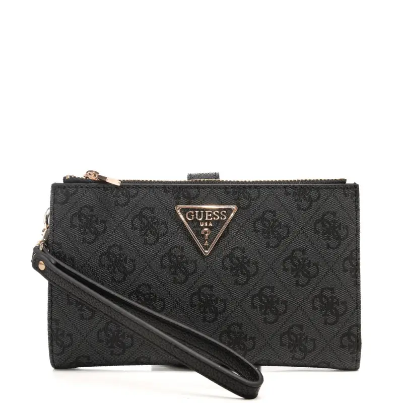 portafoglio organizer da donna con stampa pattern logo 4g coal logo