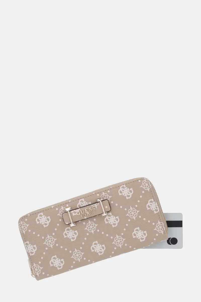 portafoglio SILIA donna colore beige SWGP98 90146 miniatura 4