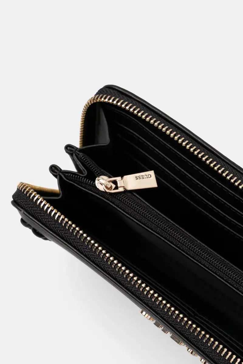 portafoglio TATUM donna colore nero SWNG96 67146 miniatura 3