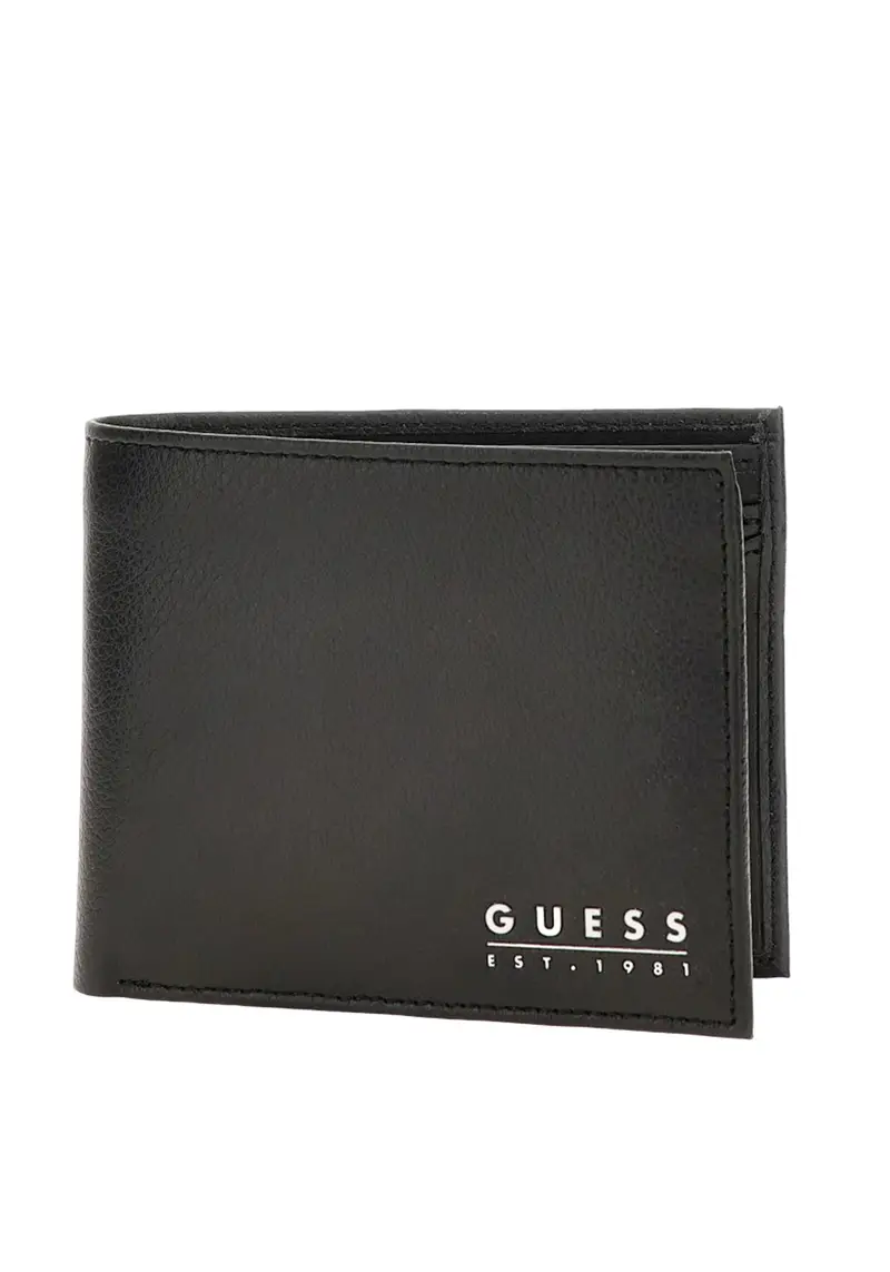 Portafoglio Uomo guess smmatllea20-bla Nero BLACK