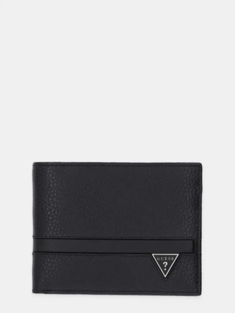 portafoglio uomo monaco bifold topzip nero