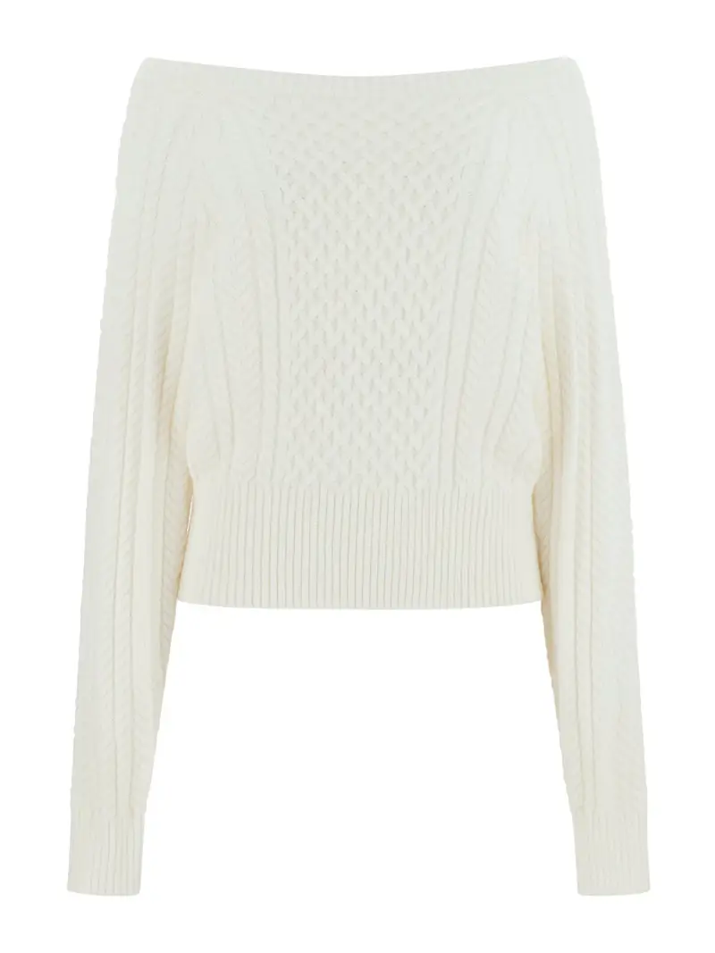 Pullover bianco