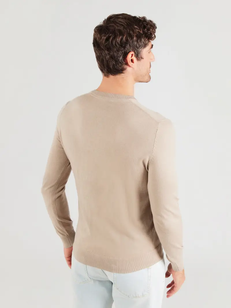 Pullover DANIEL beige / bianco miniatura 2