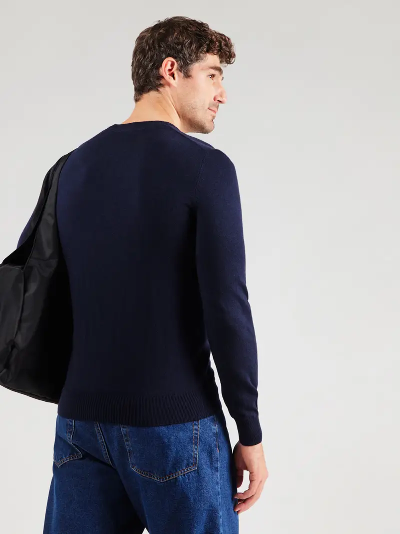 Pullover Daniel blu scuro miniatura 3