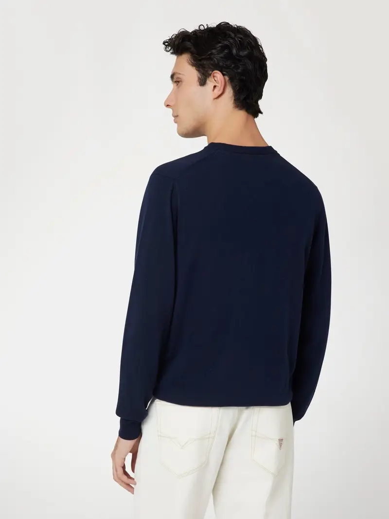 GUESS Pullover 'Daniel'  navy / grigio chiaro miniatura 3