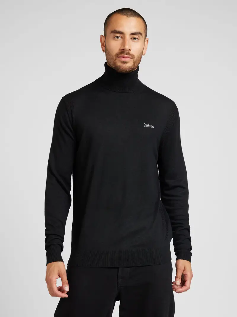 Pullover 'Ebenezer' nero miniatura 2