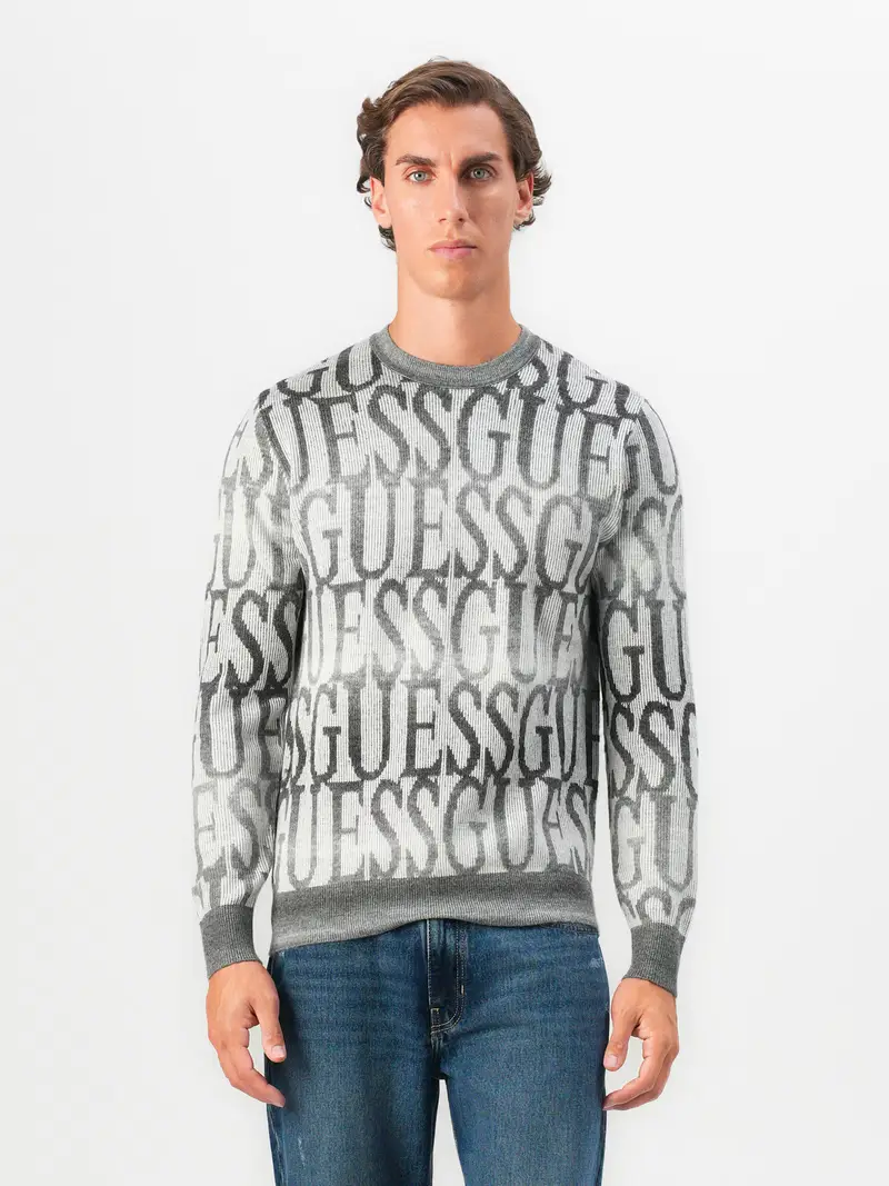 Pullover JOSHAWA grigio / grigio chiaro / grigio scuro miniatura 2