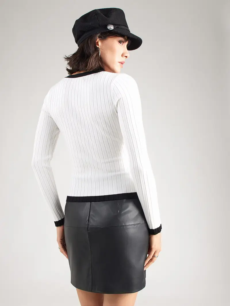 Pullover LAUREL crema / nero miniatura 3