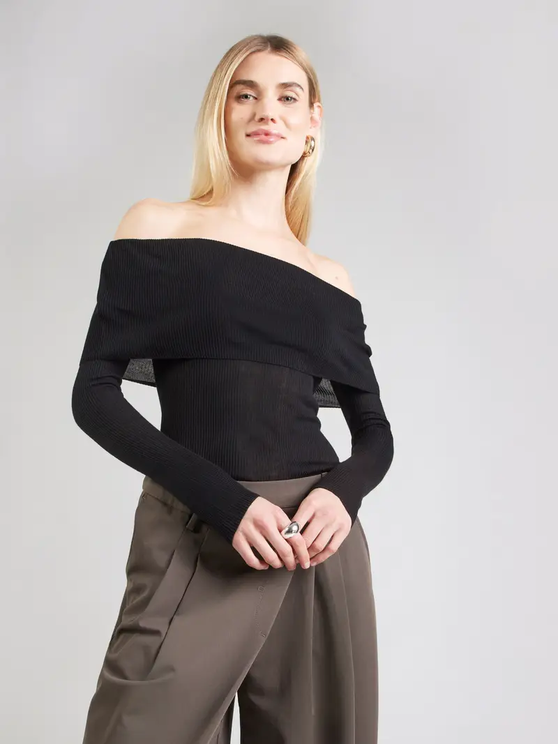 Pullover nero miniatura 2