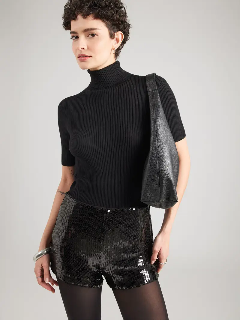 Pullover nero miniatura 2