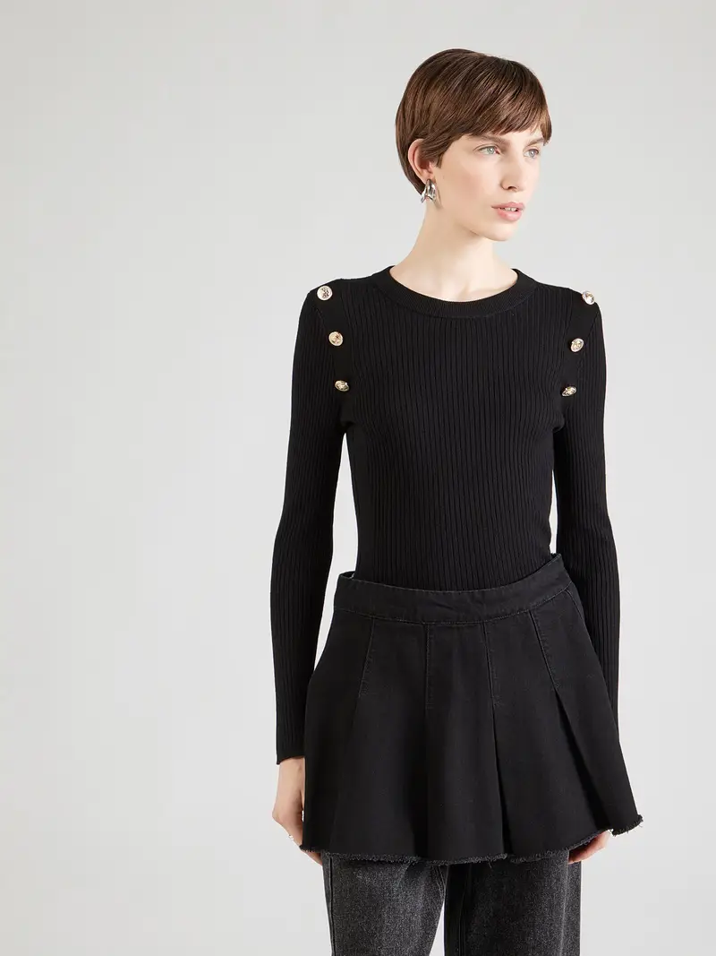 Pullover nero miniatura 2