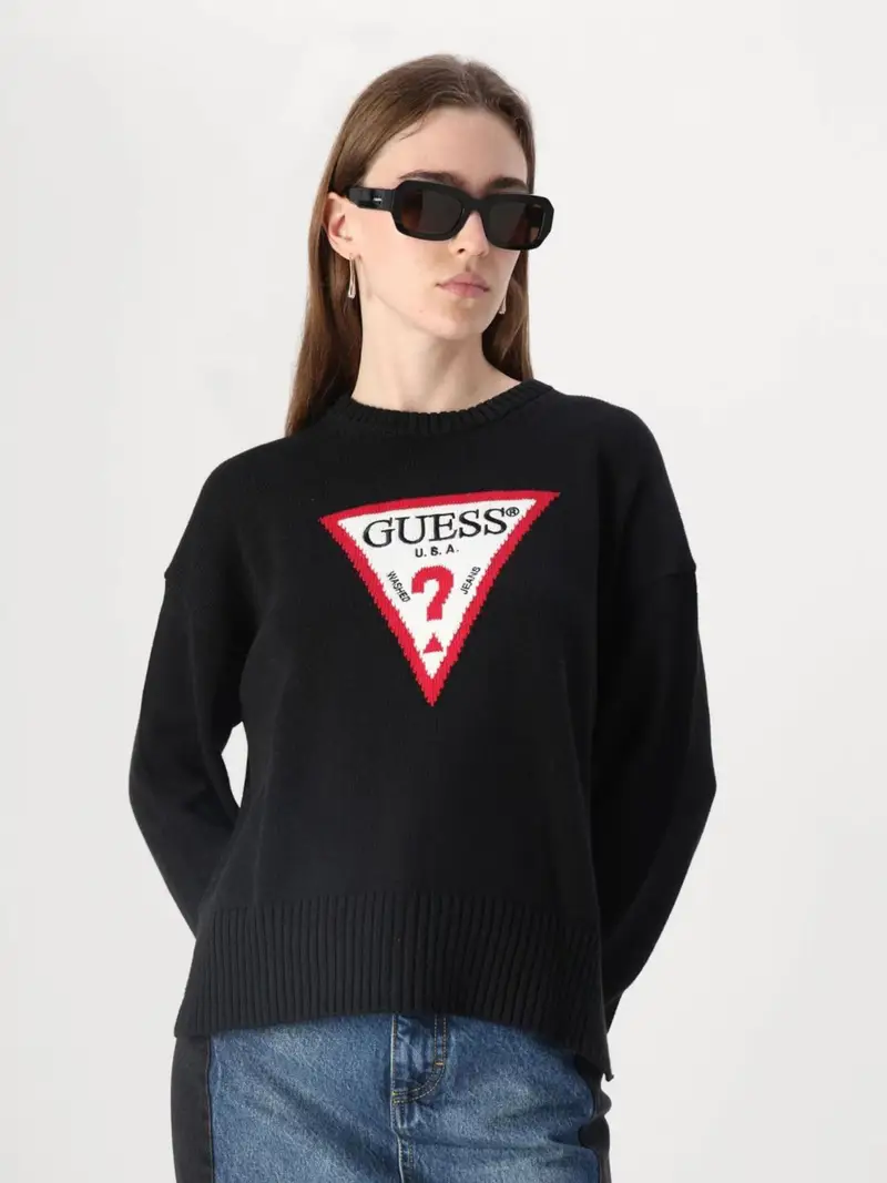 Pullover nero miniatura 2