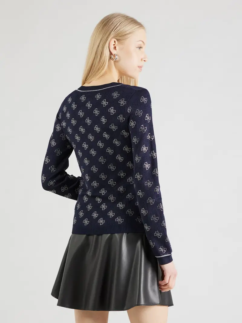 Pullover ROSIE blu scuro / argento miniatura 3