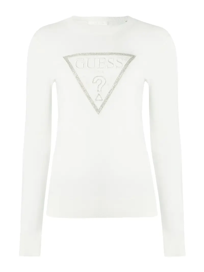 Pullover SASHA crema / argento