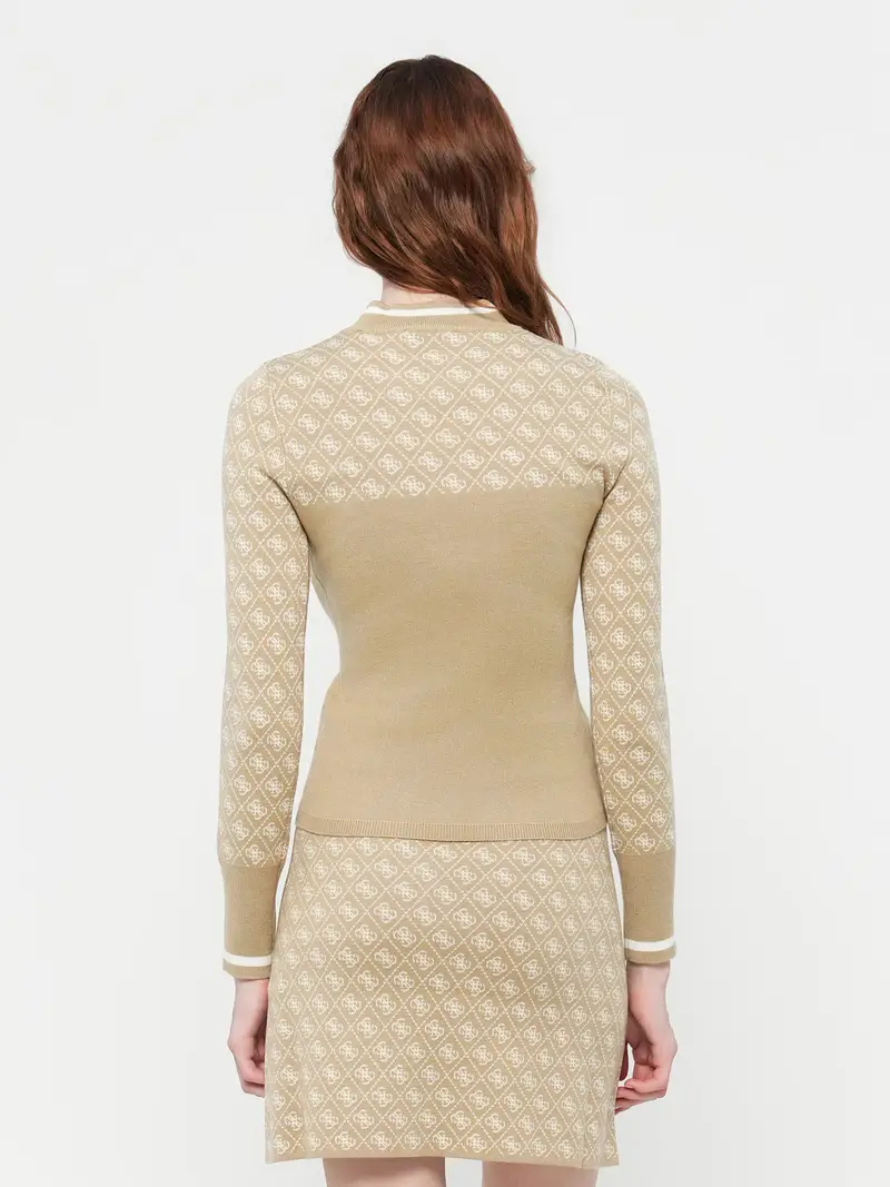 Pullover talpa / bianco miniatura 3