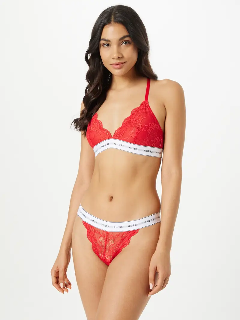 GUESS Reggiseno 'Belle' grigio / rosso / nero / bianco miniatura 3