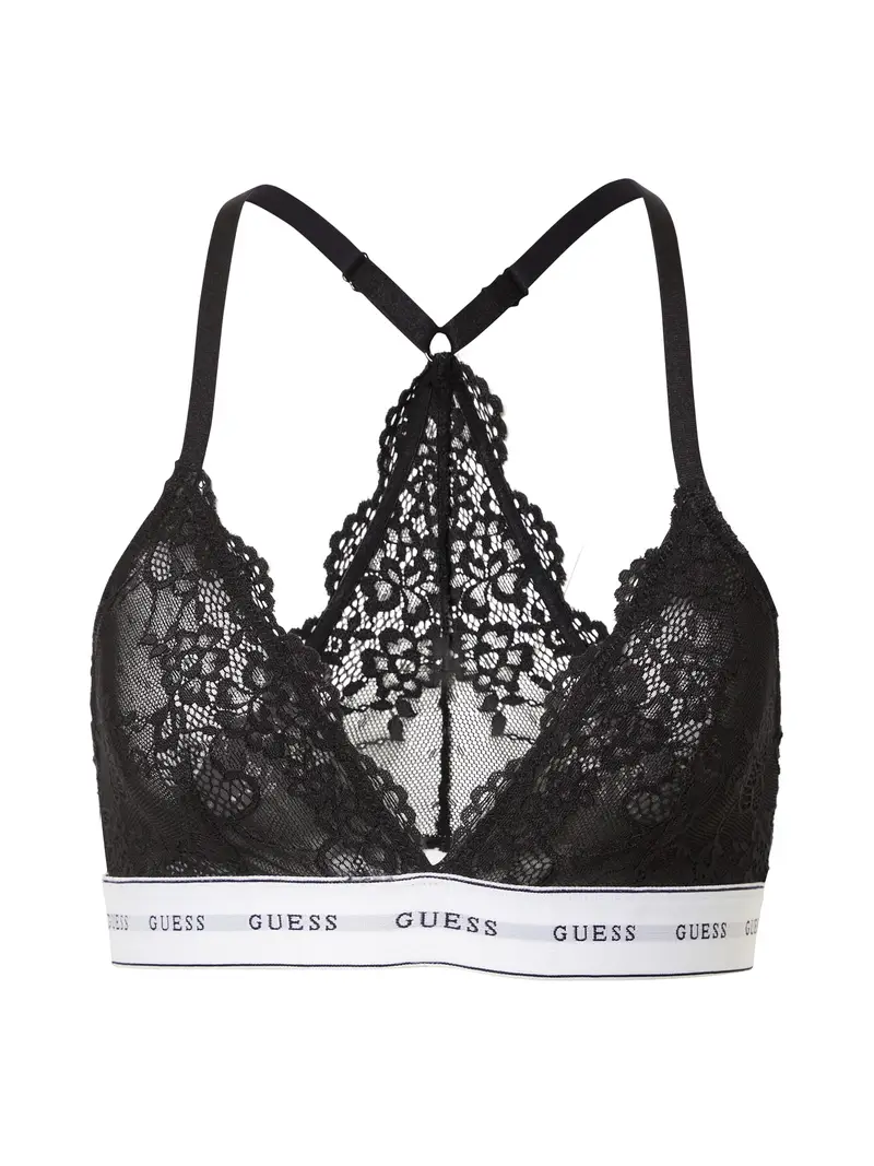 GUESS Reggiseno 'Belle'  nero / bianco