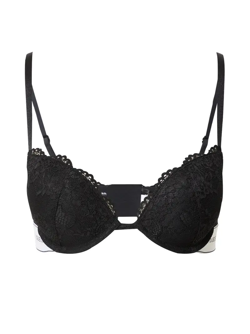 GUESS Reggiseno 'Belle' nero / bianco