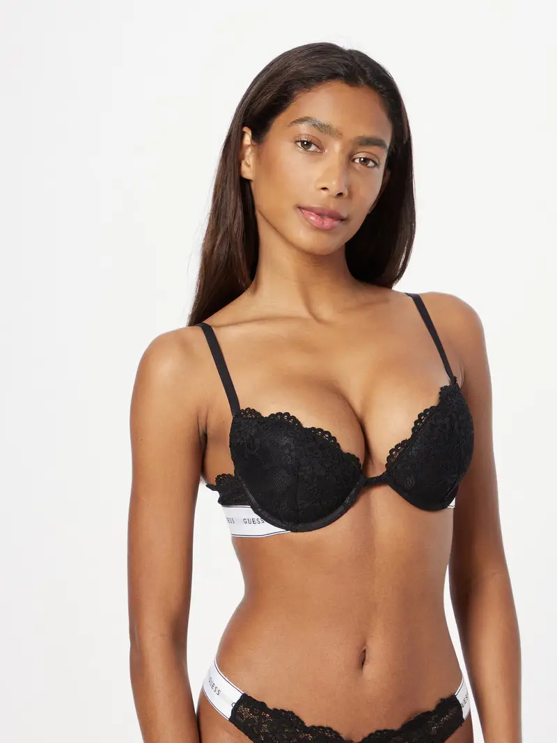 Reggiseno Belle nero / bianco miniatura 2