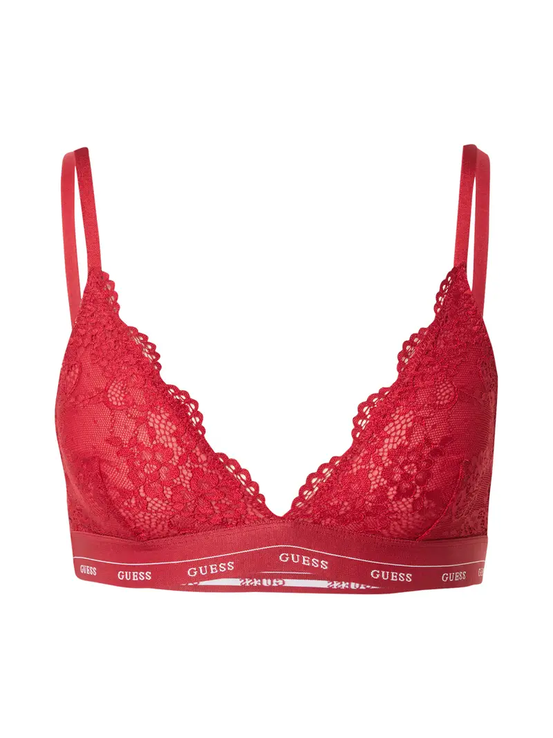 Reggiseno 'JANE' rosso sangue / bianco
