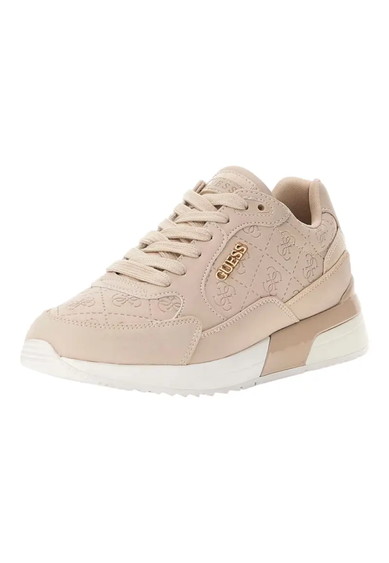 Runner Moxea 4G logo Donna Guess BEIGE